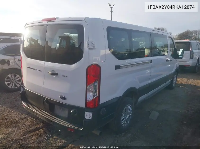 1FBAX2Y84RKA12874 2024 Ford Transit-350 Passenger Van Xlt