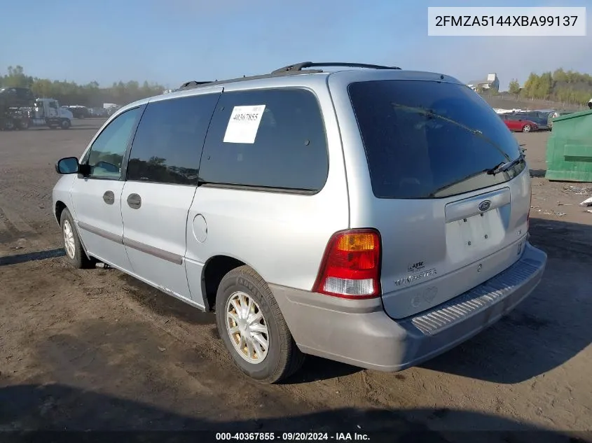 2FMZA5144XBA99137 1999 Ford Windstar Lx