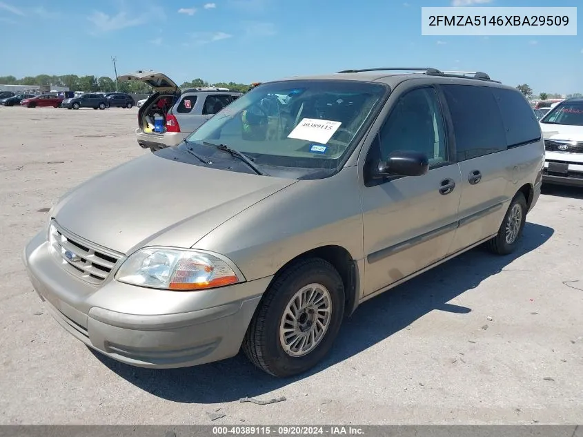 2FMZA5146XBA29509 1999 Ford Windstar Lx