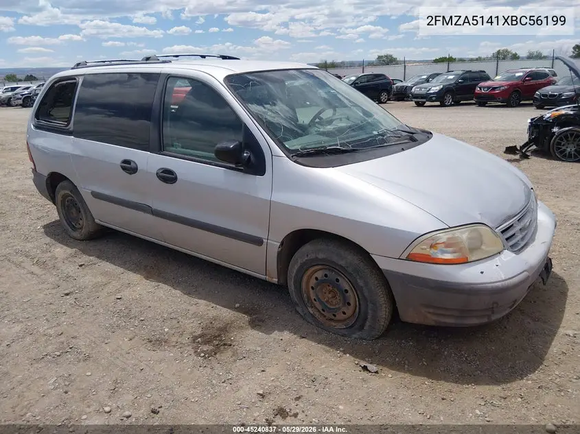 1999 Ford Windstar Lx VIN: 2FMZA5141XBC56199 Lot: 45240837