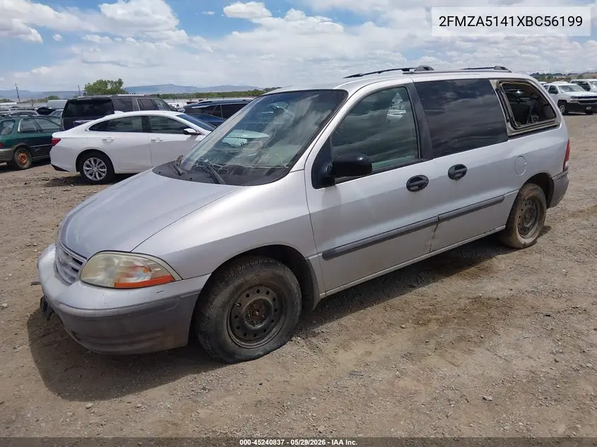 1999 Ford Windstar Lx VIN: 2FMZA5141XBC56199 Lot: 45240837