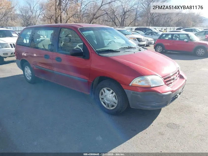 2FMZA514XYBA81176 2000 Ford Windstar Lx
