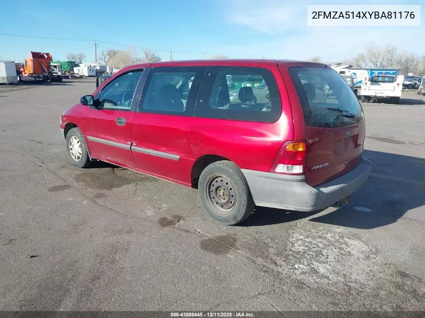 2FMZA514XYBA81176 2000 Ford Windstar Lx