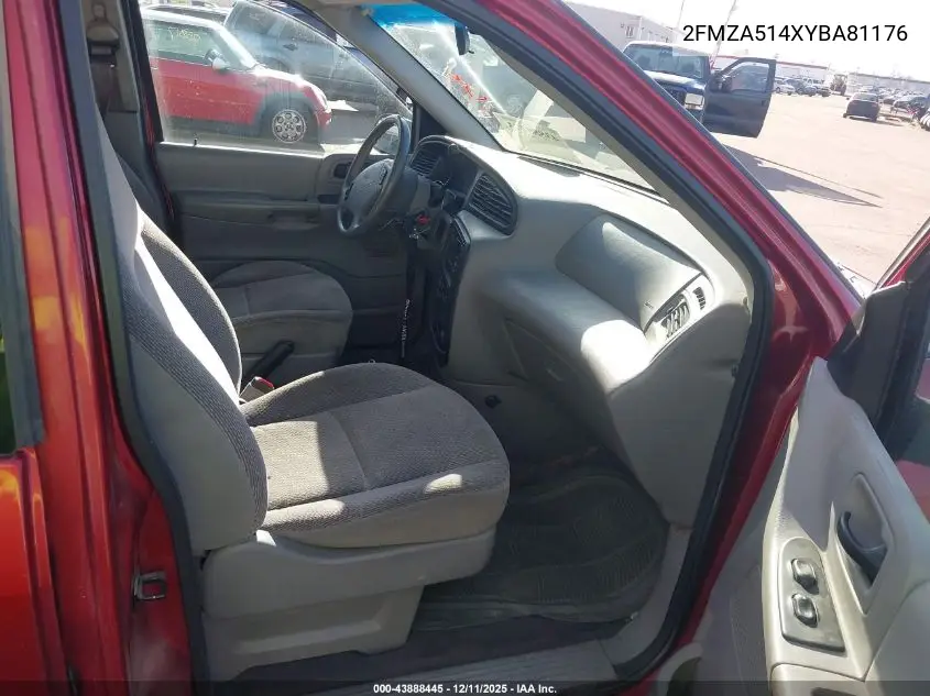 2FMZA514XYBA81176 2000 Ford Windstar Lx