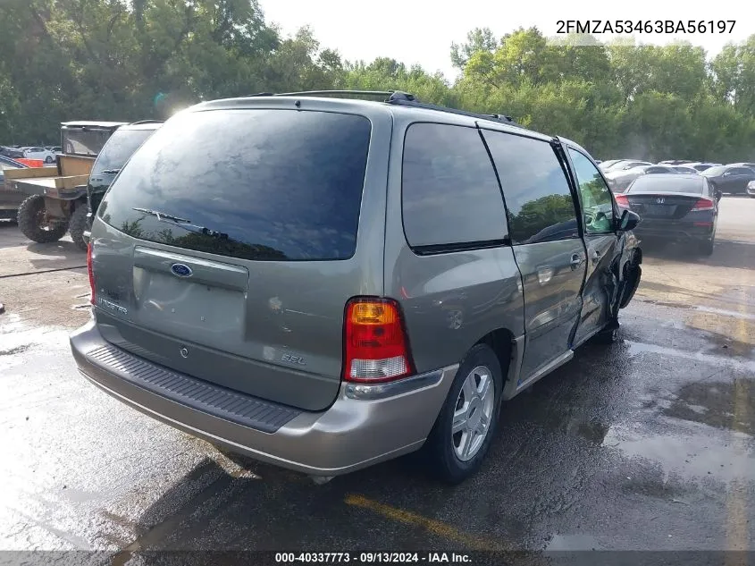 2FMZA53463BA56197 2003 Ford Windstar Sel