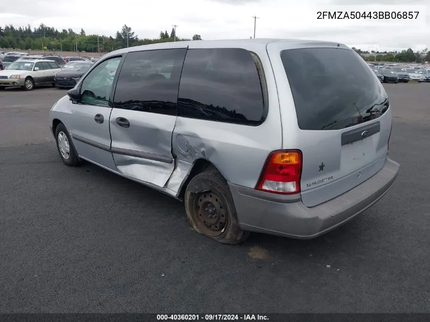 2FMZA50443BB06857 2003 Ford Windstar Standard