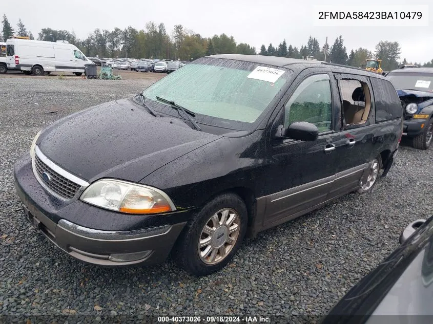 2FMDA58423BA10479 2003 Ford Windstar Limited