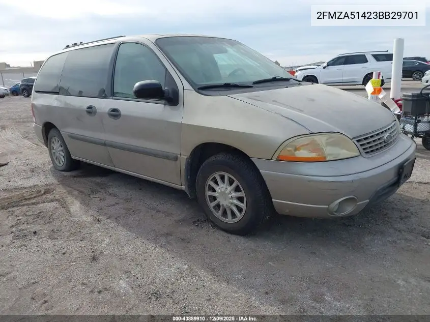 2FMZA51423BB29701 2003 Ford Windstar Lx