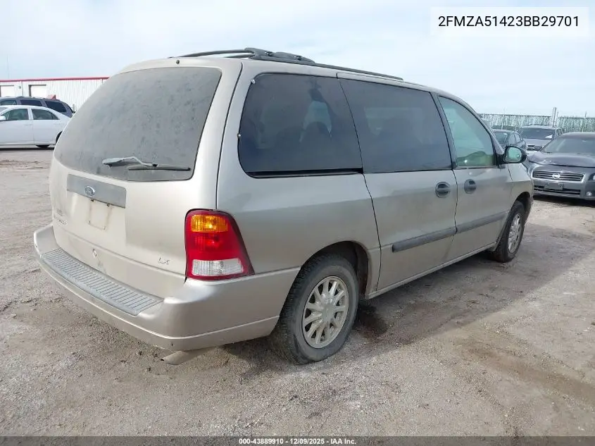 2FMZA51423BB29701 2003 Ford Windstar Lx