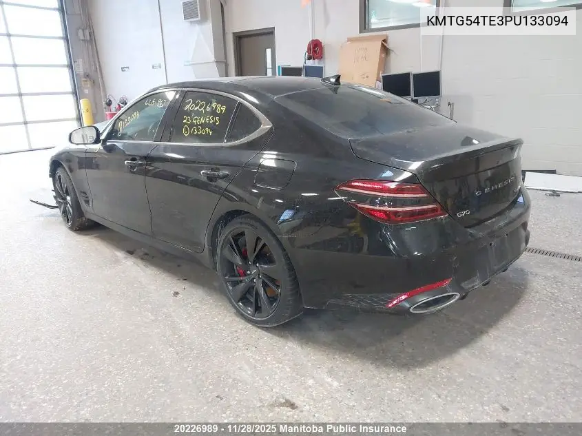 KMTG54TE3PU133094 2023 Genesis G70 Sport 3.3T