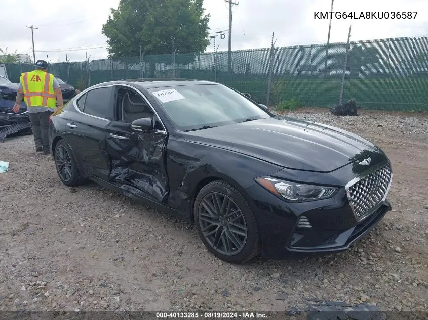 KMTG64LA8KU036587 2019 Genesis G70 2.0T Advanced