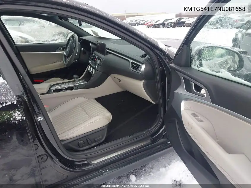 KMTG54TE7NU081658 2022 Genesis G70 3.3T Awd