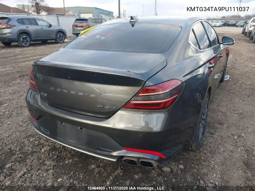 KMTG34TA9PU111037 2023 Genesis G70
