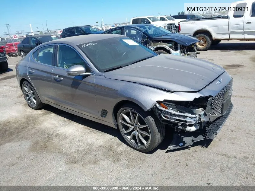 KMTG34TA7PU130931 2023 Genesis G70 2.0T Awd