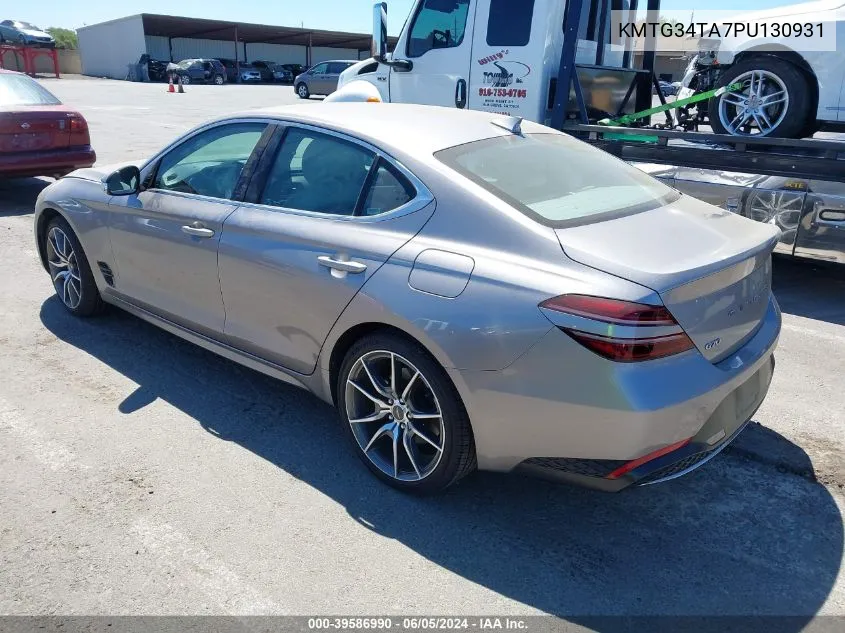 KMTG34TA7PU130931 2023 Genesis G70 2.0T Awd