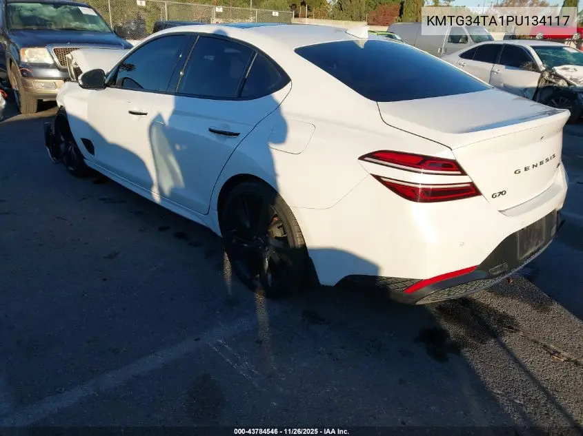 KMTG34TA1PU134117 2023 Genesis G70 2.0T Awd