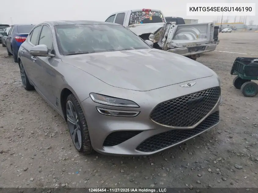 KMTG54SE6SU146190 2025 Genesis G70 3.3T Sport Awd