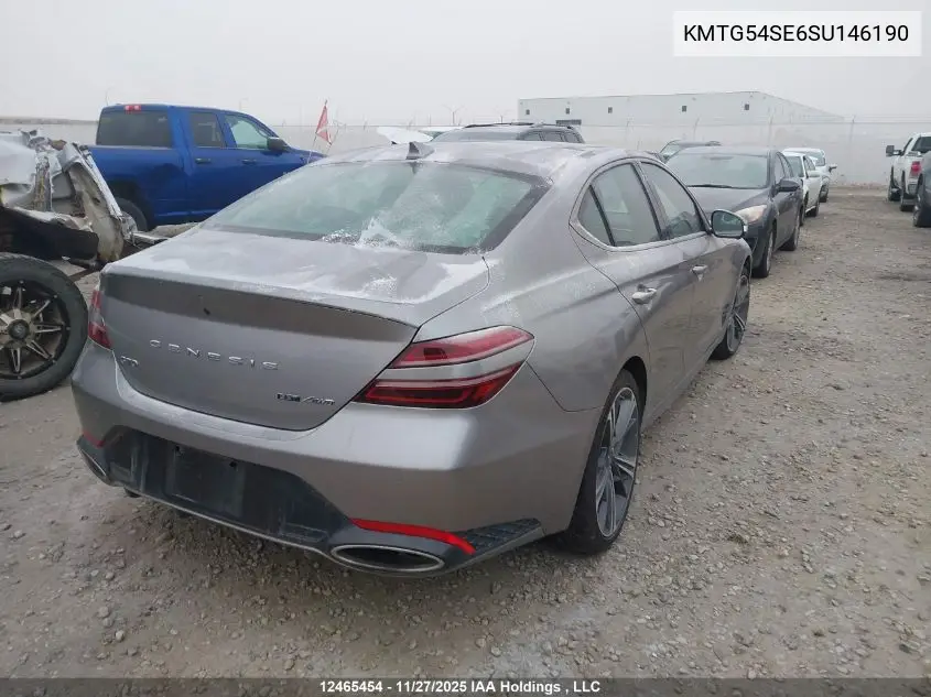 KMTG54SE6SU146190 2025 Genesis G70 3.3T Sport Awd