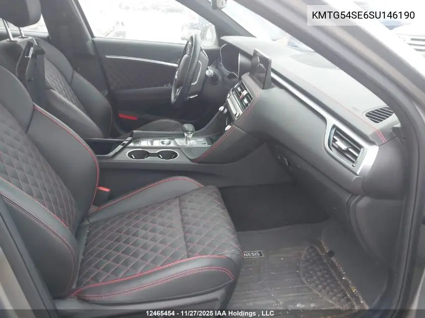 KMTG54SE6SU146190 2025 Genesis G70 3.3T Sport Awd