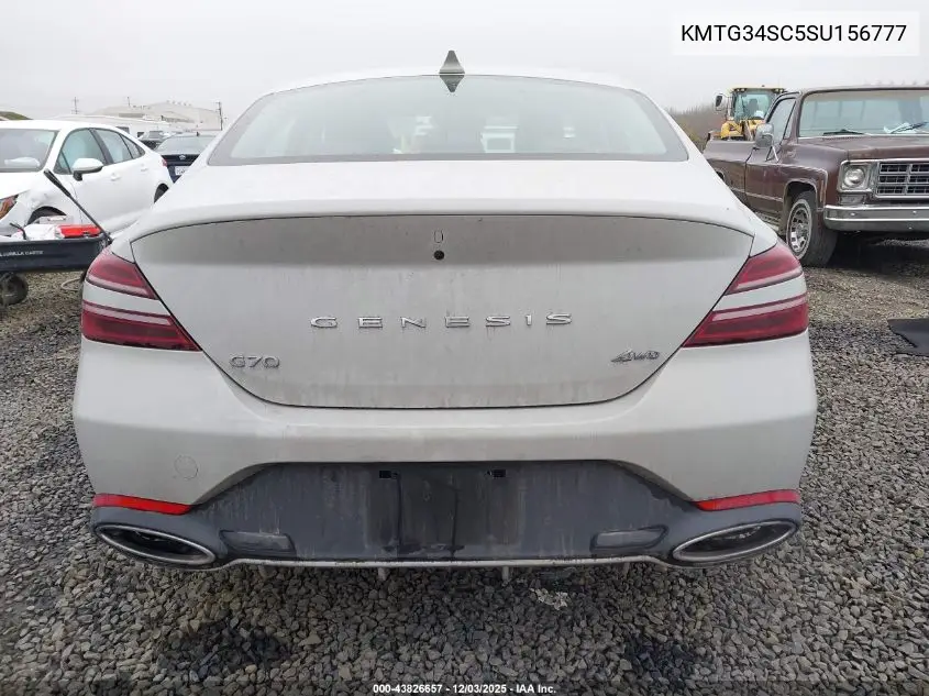 KMTG34SC5SU156777 2025 Genesis G70 2.5T Awd