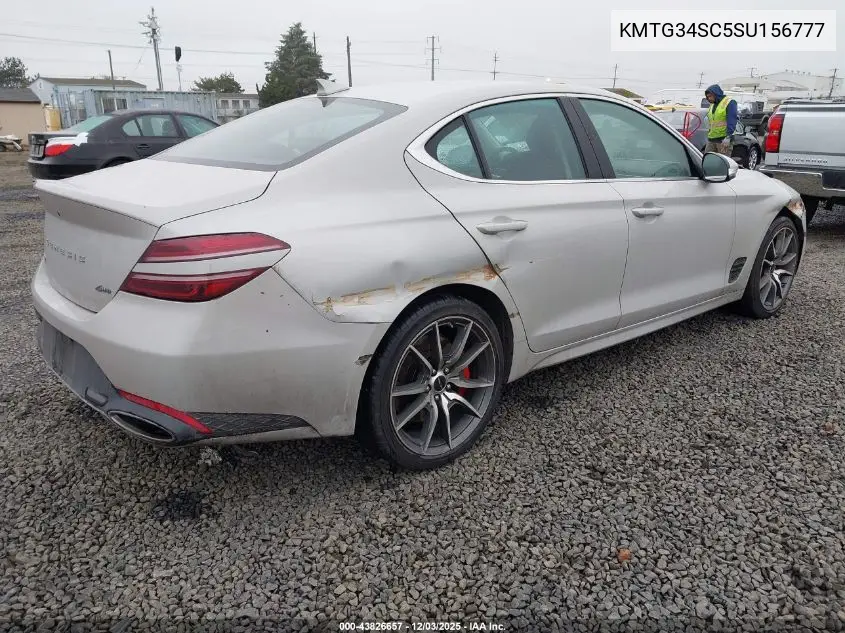 KMTG34SC5SU156777 2025 Genesis G70 2.5T Awd