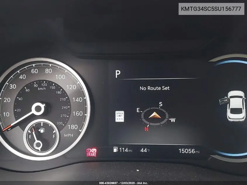 KMTG34SC5SU156777 2025 Genesis G70 2.5T Awd
