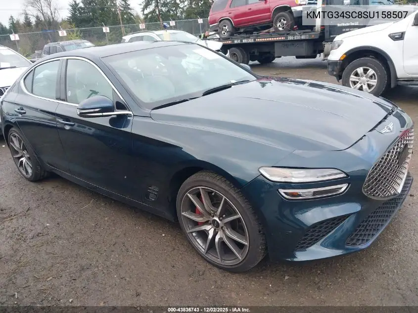 KMTG34SC8SU158507 2025 Genesis G70 2.5T Rwd