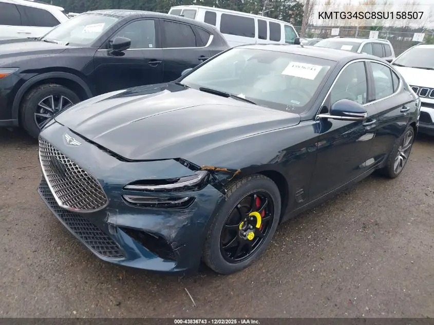 KMTG34SC8SU158507 2025 Genesis G70 2.5T Rwd