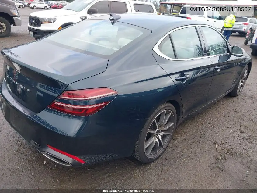 KMTG34SC8SU158507 2025 Genesis G70 2.5T Rwd