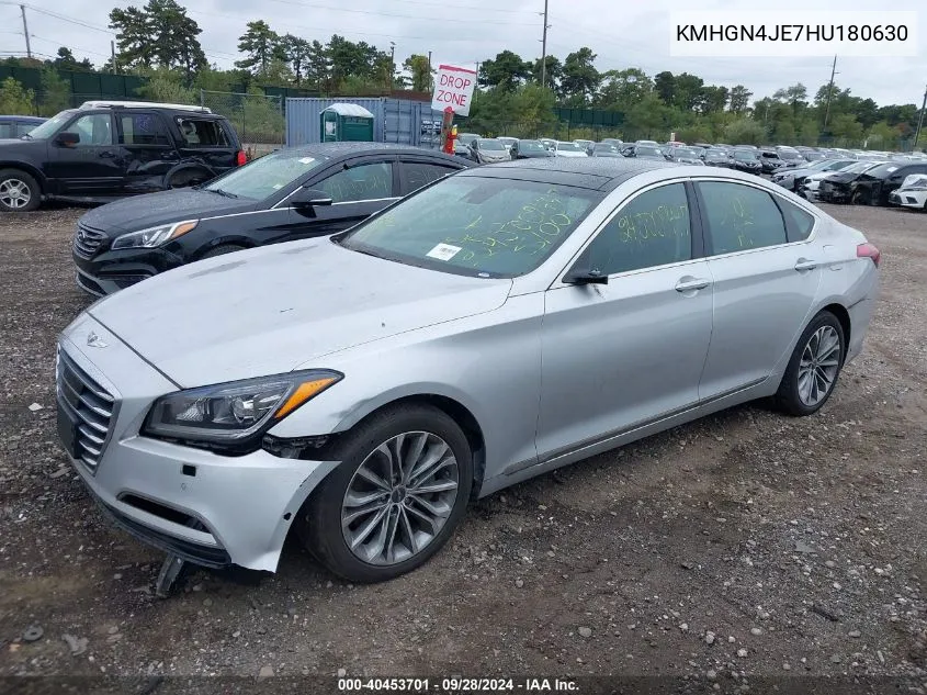 KMHGN4JE7HU180630 2017 Genesis G80 3.8