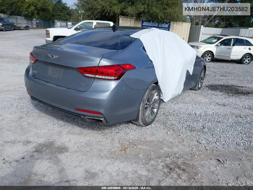 KMHGN4JE7HU203582 2017 Genesis G80 3.8