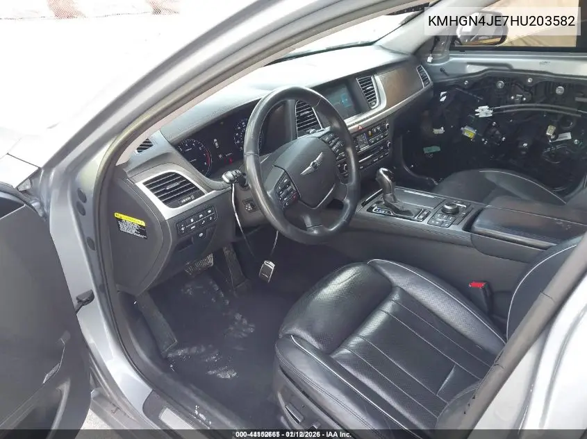 KMHGN4JE7HU203582 2017 Genesis G80 3.8