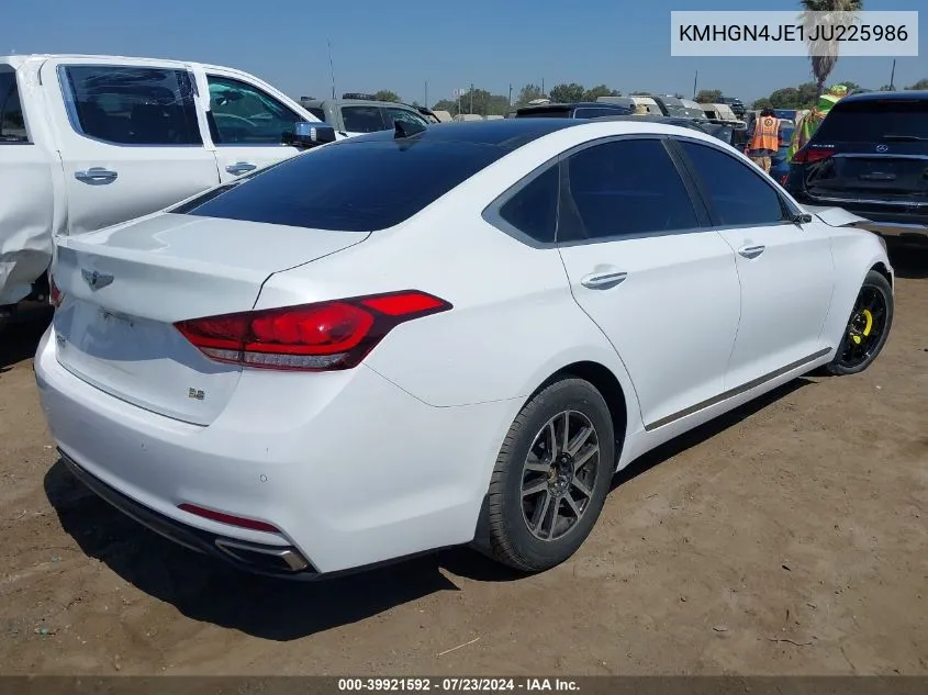 KMHGN4JE1JU225986 2018 Genesis G80 3.8