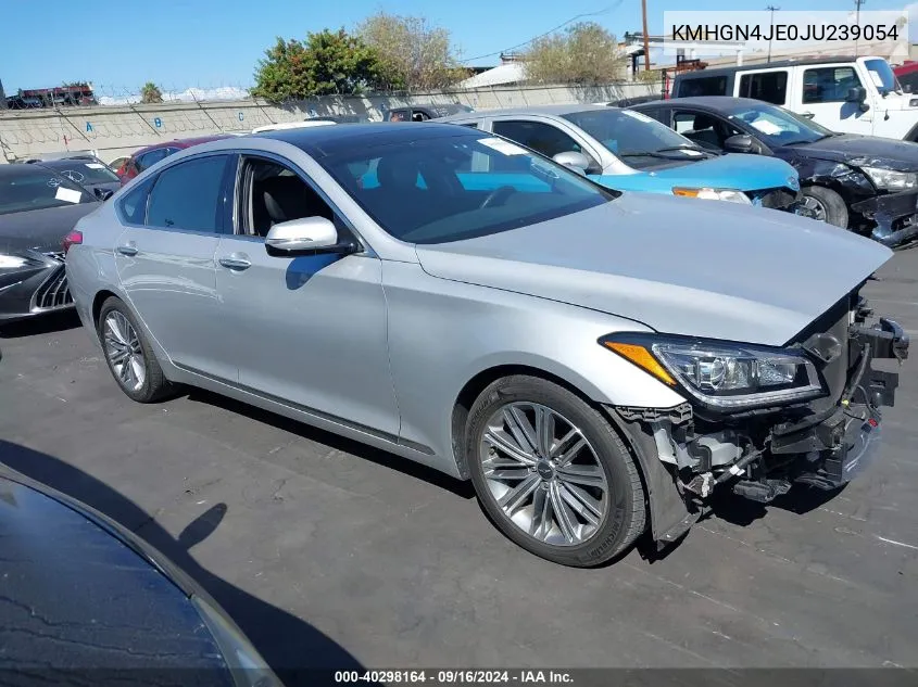 KMHGN4JE0JU239054 2018 Genesis G80 3.8