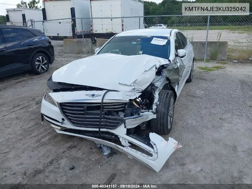 KMTFN4JE3KU325042 2019 Genesis G80 3.8