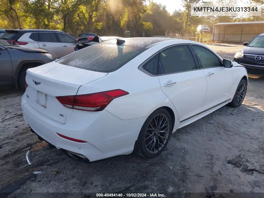 KMTFN4JE3KU313344 2019 Genesis G80 3.8