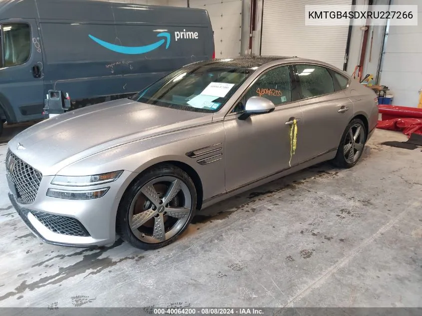 KMTGB4SDXRU227266 2024 Genesis G80 3.5T Sport Awd