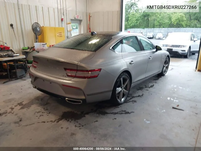 KMTGB4SDXRU227266 2024 Genesis G80 3.5T Sport Awd