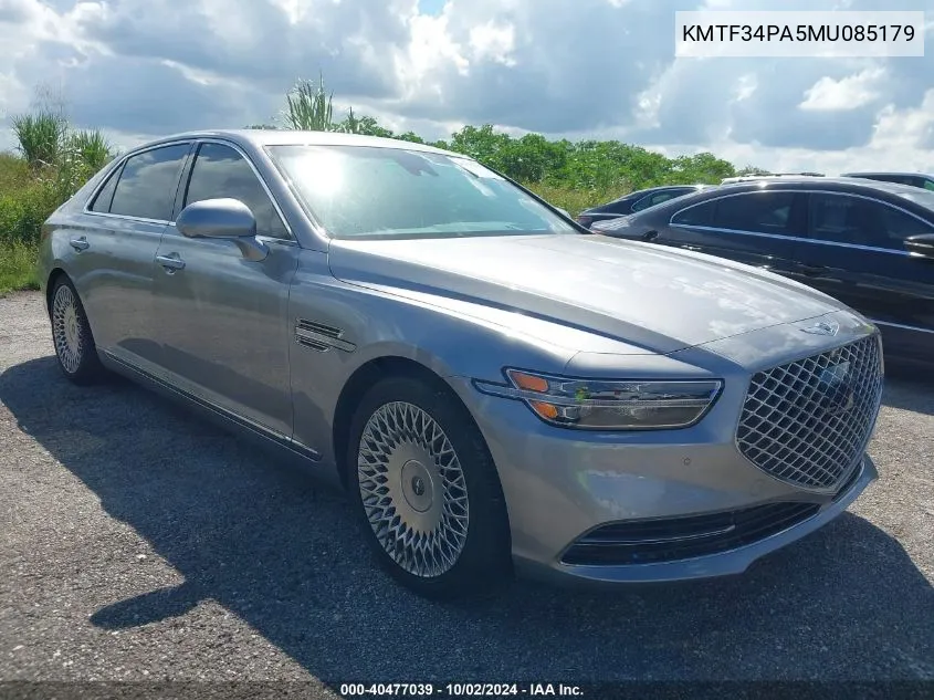 KMTF34PA5MU085179 2021 Genesis G90 3.3T Premium Rwd