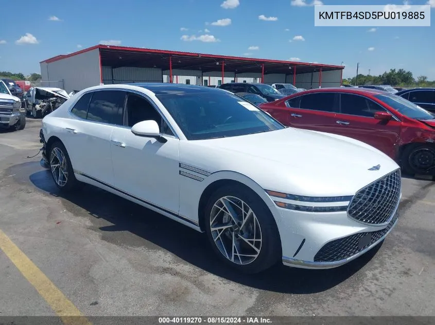 KMTFB4SD5PU019885 2023 Genesis G90 3.5T Awd