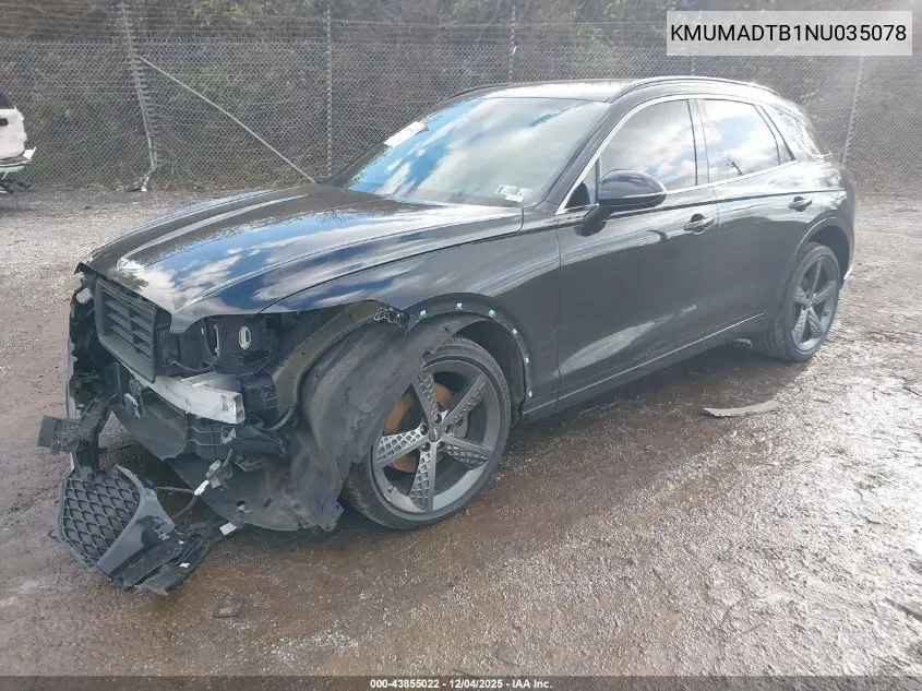 KMUMADTB1NU035078 2022 Genesis Gv70 2.5T Awd