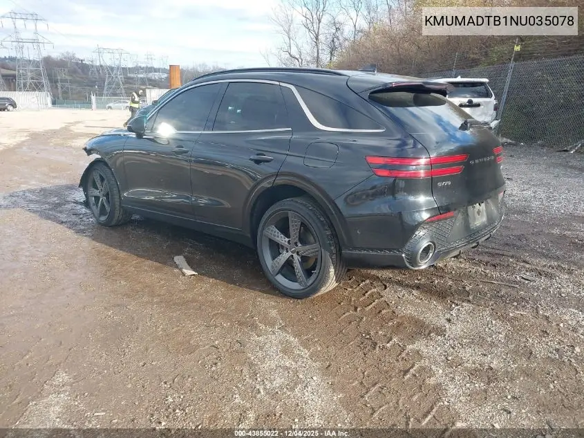 KMUMADTB1NU035078 2022 Genesis Gv70 2.5T Awd