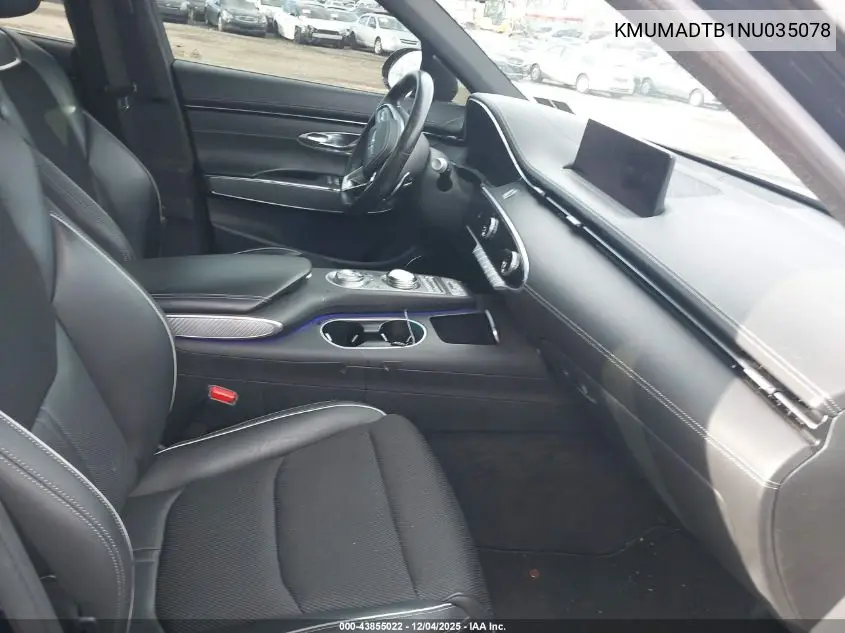 KMUMADTB1NU035078 2022 Genesis Gv70 2.5T Awd
