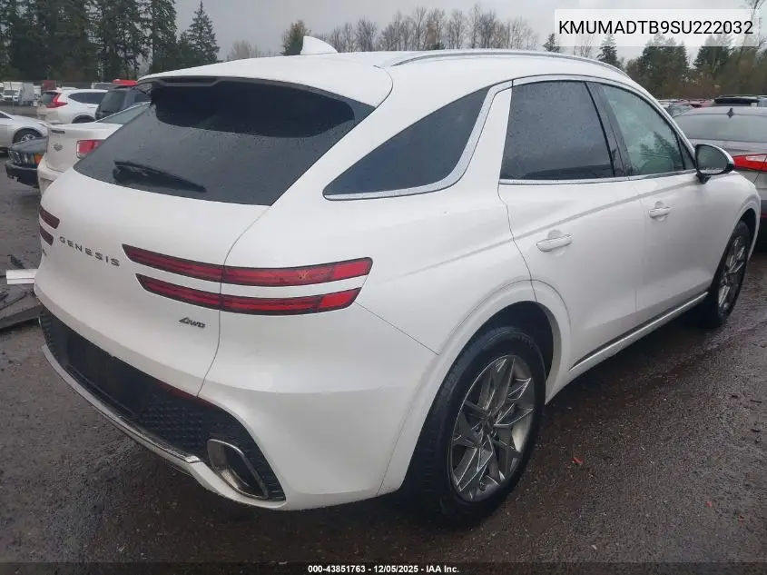KMUMADTB9SU222032 2025 Genesis Gv70 2.5T Awd