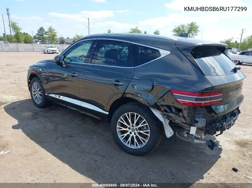 KMUHBDSB6RU177299 2024 Genesis Gv80 2.5T Awd