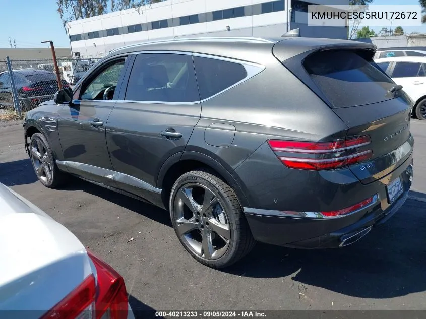 KMUHCESC5RU172672 2024 Genesis Gv80 3.5T Awd