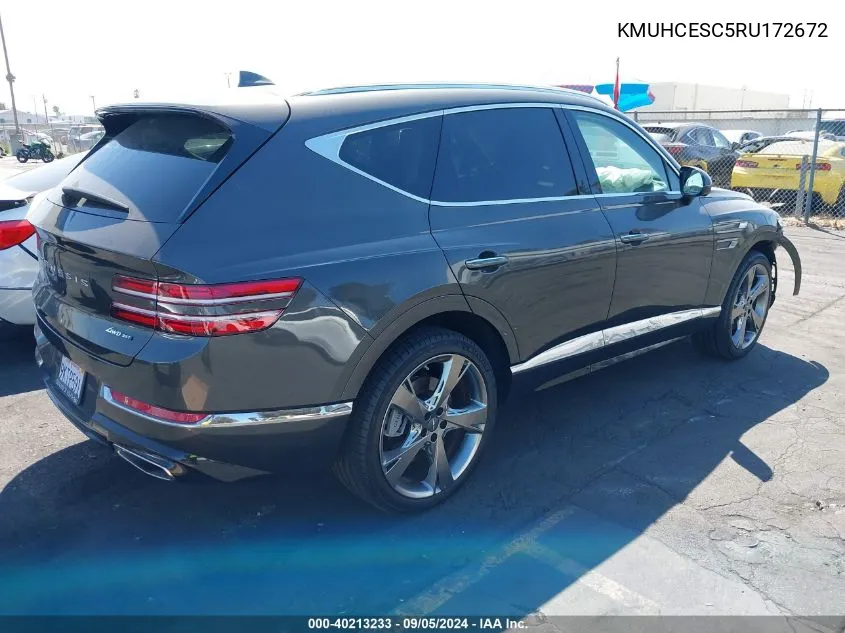 KMUHCESC5RU172672 2024 Genesis Gv80 3.5T Awd