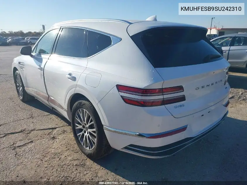 KMUHFESB9SU242310 2025 Genesis Gv80 2.5T Standard Awd