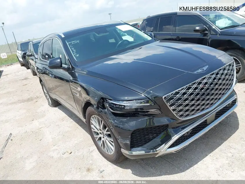 2025 Genesis Gv80 2.5T Standard Awd VIN: KMUHFESB8SU258580 Lot: 45322665