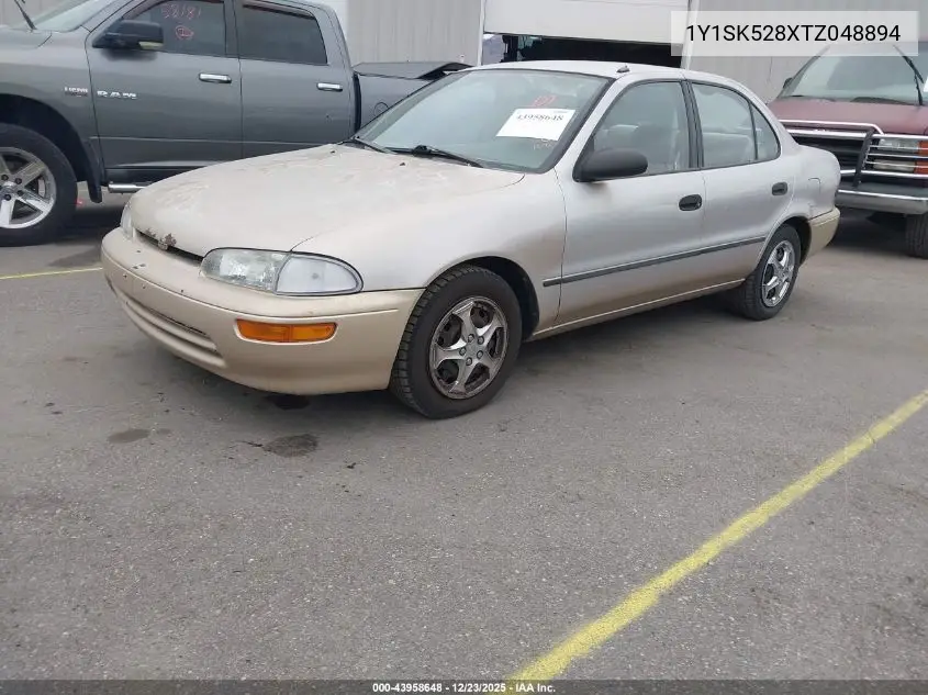 1Y1SK528XTZ048894 1996 Geo Prizm Lsi